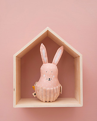 Trixie Mini Wobbly Soft Toy - Mrs Rabbit Puppets