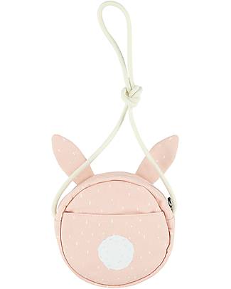 Trixie Round Purse - Mrs Rabbit - Pink Makeup Bags and Pouches