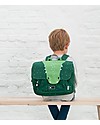Trixie Satchel, Mr Crocodile - Cotton (29x10x25cm) Kindergarten Backpacks