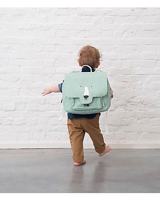 Trixie Satchel, Mr Polar Bear - Cotton (29x10x25cm) null