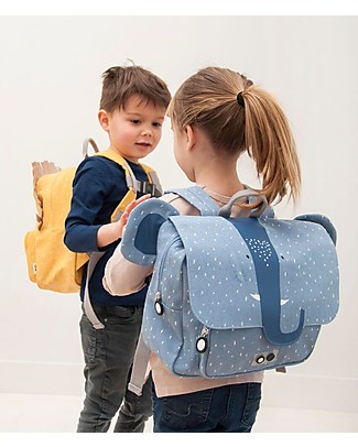 Trixie Satchel, Mrs elephant - Cotton (29x10x25cm) Large Backpacks