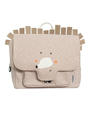 Trixie Satchel, Mrs Hedgehog - Cotton (29x10x25cm) Large Backpacks