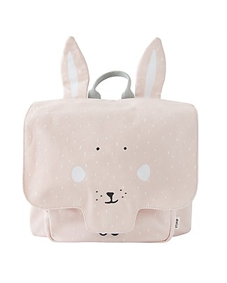 Trixie Satchel, Mrs Rabbit - Cotton (29x10x25cm) Small Backpacks