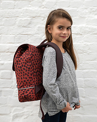 Trixie School Bakcpack with Gym Sack - Leopard Kindergarten Backpacks