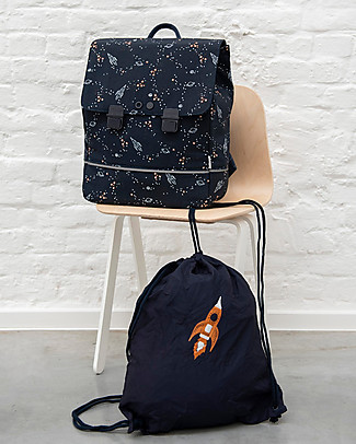 Trixie School Bakcpack with Gym Sack - Space Small Backpacks