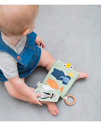 Trixie Soft Toy Book - 4 Animals to Discover! Books