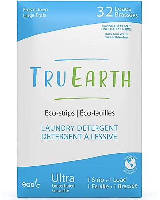 TruEarth Laundry Eco-Strips - Fresh Linen Home Cleaning