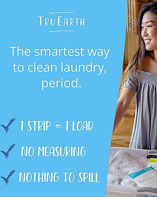 TruEarth Laundry Eco-Strips - Fresh Linen Home Cleaning