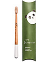 TruthBrush Tiny TruthBrush with Soft Caster Oil Bristles - Cloud White Toothbrush