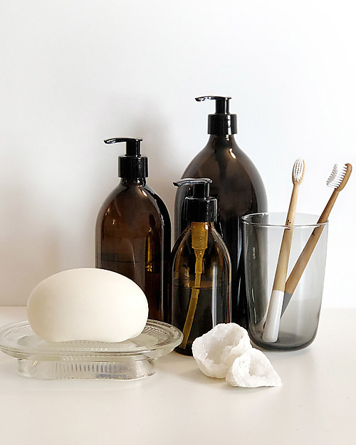 TruthBrush Tiny TruthBrush with Soft Caster Oil Bristles - Cloud White Toothbrush