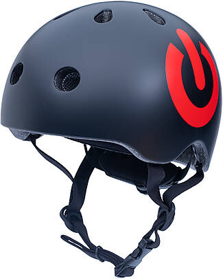 Trybike Bicycle CoConuts Helmet - Black On/Off - Shell in ABS - Adjustable and Breathable Bicycle Helmets