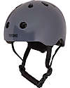 Trybike Bicycle CoConuts Helmet - Graphite Grey - Shell in ABS - Adjustable and Breathable Bicycle Helmets
