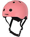 Trybike Bicycle CoConuts Helmet - Jaipur Pink - Shell in ABS - Adjustable and Breathable Bicycle Helmets