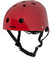 Trybike Bicycle CoConuts Helmet - Ruby Red - Shell in ABS - Adjustable and Breathable Bicycle Helmets
