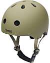 Trybike Bike Helmet 45-51 cm - Matt Green - Magnetic Closing Bicycle Helmets