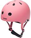 Trybike Bike Helmet 45-51 cm - Matt Pink - Magnetic Closing Bicycle Helmets
