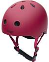 Trybike Bike Helmet 45-51 cm - Matt Red - Magnetic Closing Bicycle Helmets