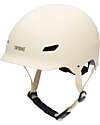 Trybike Bike Helmet 51-56 cm - Matt Cream - Magnetic Closing Bicycle Helmets