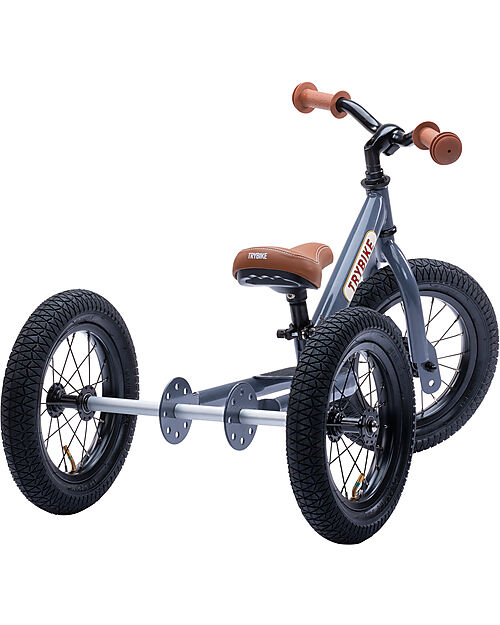 Trybike Grey Bike 2 in 1 + Trike Conversion Kit Tricycles
