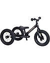 Trybike Matt Black Bike 2 in 1 + Trike Conversion Kit Tricycles