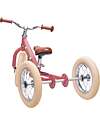Trybike Matt Vintage Pink Bike 2 in 1 + Trike Conversion Kit Balance Bikes