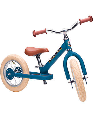 Trybike Trybike Steel Vintage - Matt Blue - from 15 months! Balance Bikes