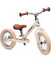 Trybike Trybike Steel Vintage - Matt Cream - from 15 months! Balance Bikes