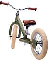 Trybike Trybike Steel Vintage - Matt Green - from 15 months! Balance Bikes