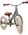 Trybike Trybike Steel Vintage - Matt Green - from 15 months! Balance Bikes
