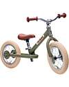 Trybike Trybike Steel Vintage - Matt Green - from 15 months! Balance Bikes