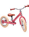 Trybike Trybike Steel Vintage - Matt Pink - from 15 months! Balance Bikes