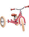 Trybike Trybike Steel Vintage - Matt Pink - from 15 months! Balance Bikes