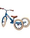 Trybike Vintage Blue Bike 2 in 1 + Trike Conversion Kit Tricycles