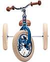 Trybike Vintage Blue Bike 2 in 1 + Trike Conversion Kit Tricycles