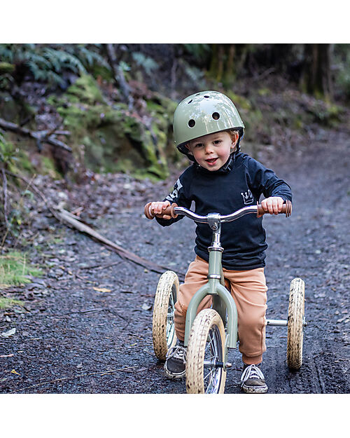 Trybike Vintage Green Bike 2 in 1 + Trike Conversion Kit Bycicles