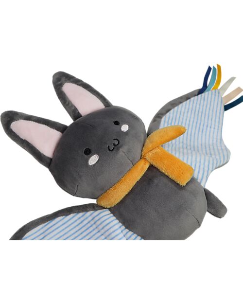 Tryco Baby Cuddle Toy - Bat Bruce - Grey - Suitable from Birth Soft Toys