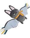 Tryco Baby Cuddle Toy - Bat Bruce - Grey - Suitable from Birth Soft Toys