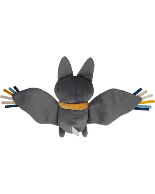 Tryco Baby Cuddle Toy - Bat Bruce - Grey - Suitable from Birth Soft Toys