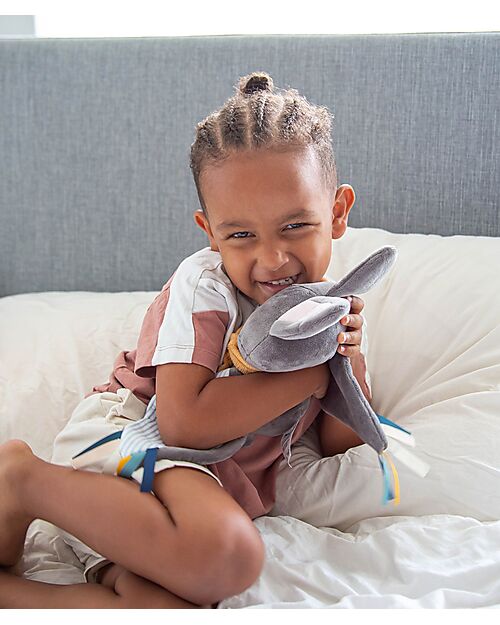 Tryco Baby Cuddle Toy - Bat Bruce - Grey - Suitable from Birth Soft Toys