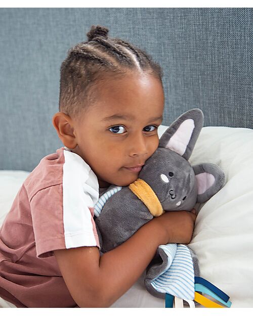 Tryco Baby Cuddle Toy - Bat Bruce - Grey - Suitable from Birth Soft Toys