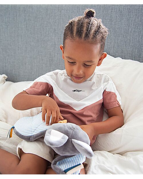 Tryco Baby Cuddle Toy - Bat Bruce - Grey - Suitable from Birth Soft Toys