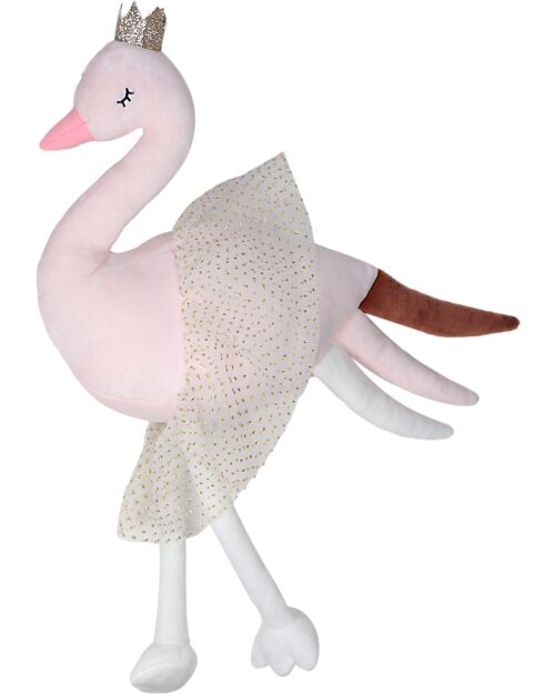 Tryco Baby Cuddle Toy - Swan Ivy - Pink - Suitable from Birth Soft Toys