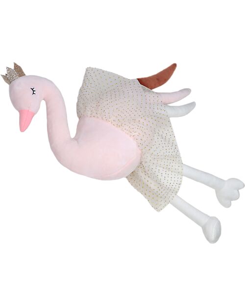 Tryco Baby Cuddle Toy - Swan Ivy - Pink - Suitable from Birth Soft Toys