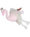 Tryco Baby Cuddle Toy - Swan Ivy - Pink - Suitable from Birth Soft Toys