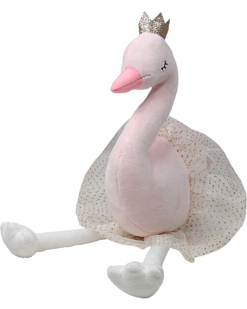 Tryco Baby Cuddle Toy - Swan Ivy - Pink - Suitable from Birth Soft Toys