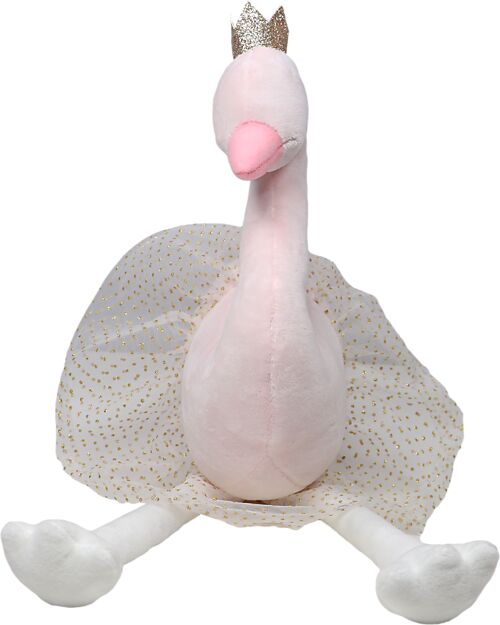 Tryco Baby Cuddle Toy - Swan Ivy - Pink - Suitable from Birth Soft Toys