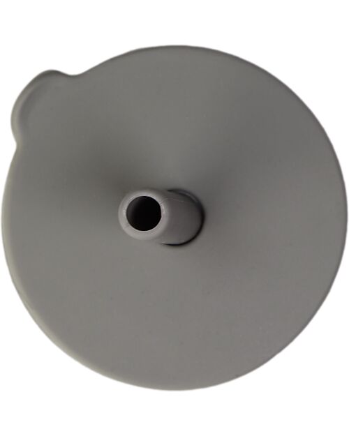 Tryco Baby Cup and Straw - Olive Gray - Silicone Beakers