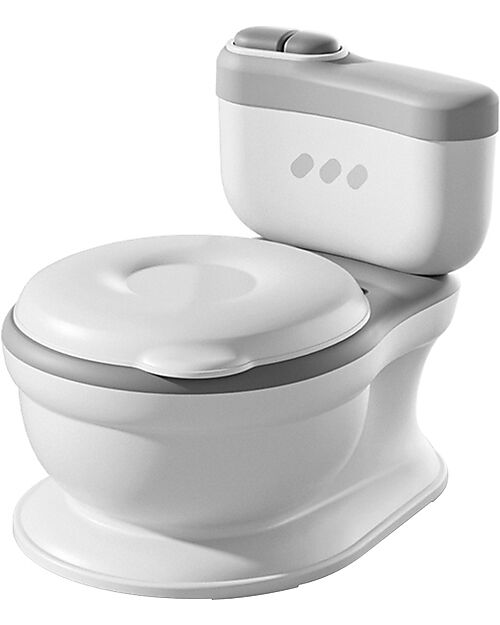 Tryco Baby Educational Potty - Gray - With Flushing Sound Potties