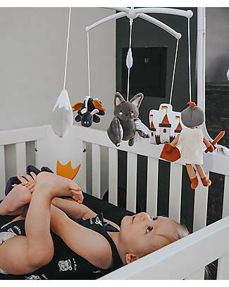 Tryco Baby Fantasy Knight Musical Mobile - with 5 Plush Toys Mobiles