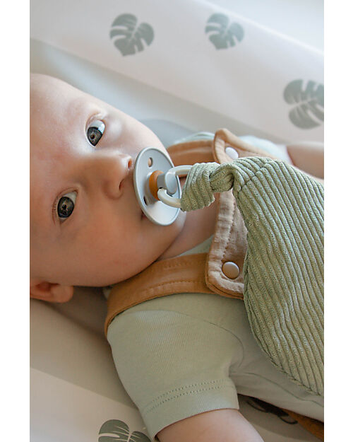 Tryco Baby Leaf Pacifier Cloth - Sage Green - Super Soft Doudou & Comforters